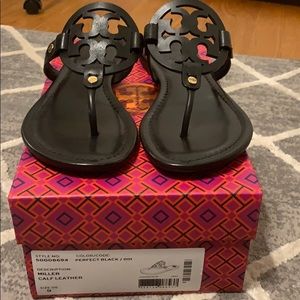 Tory Burch Perfect Black Miller Calf Leather